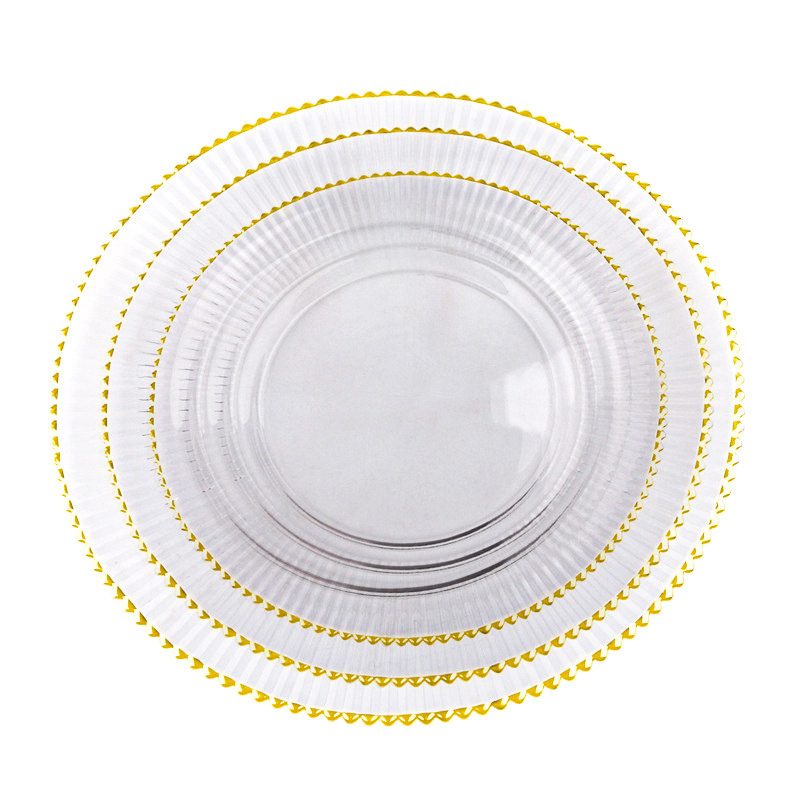 Wholesale Glass Charger Plate PZ-026 - Image 3
